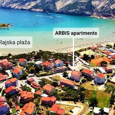 Apartments Arbis Lopar Eksteriør billede